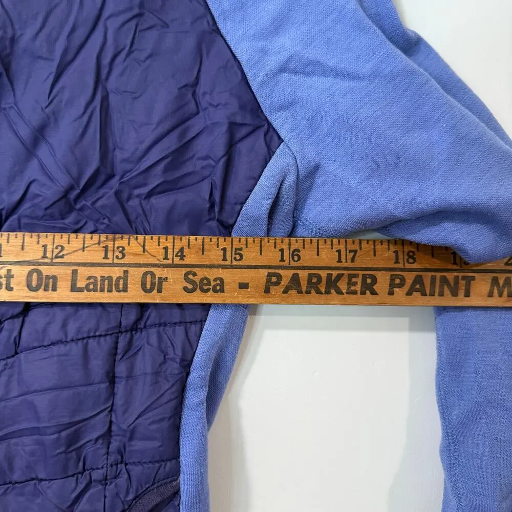 Smartwool Women's Two-Tone Puffer Jacket - Purple and Blue - Picture 4 of 8